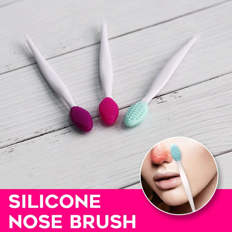 Silicone Face Scrubber Electric - Sikat pembersih hidung, alat perawatan kulit