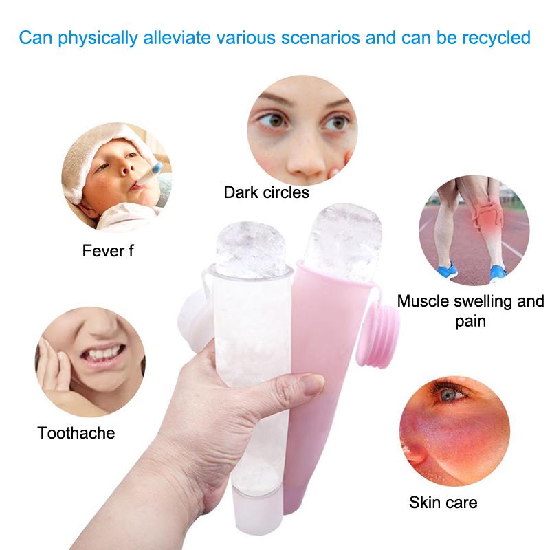 Face Ice Roller Puffiness - 1 buah cetakan es silikon berbentuk
