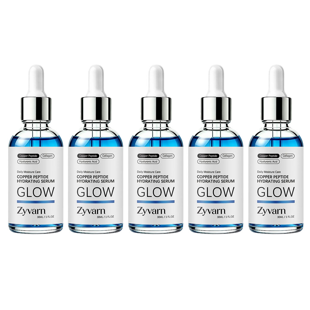 Hyaluronic Acid Facial Serum - 1/2/3/5pcs Serum Peptida Tembaga GHK-Cu Pengencang