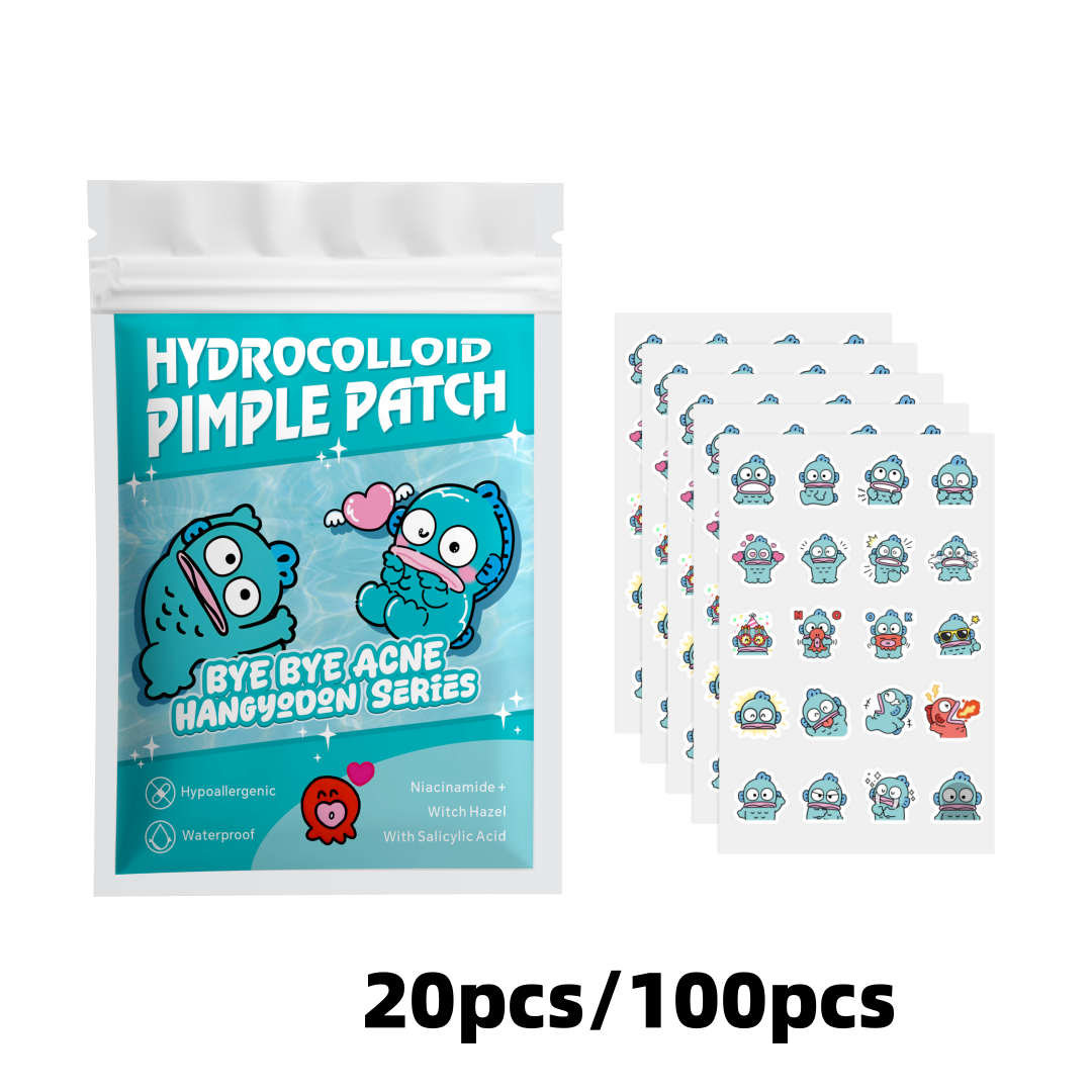 Hydrocolloid Pimple Patch - 20/100 Buah Patch Jerawat Hello Kitty,