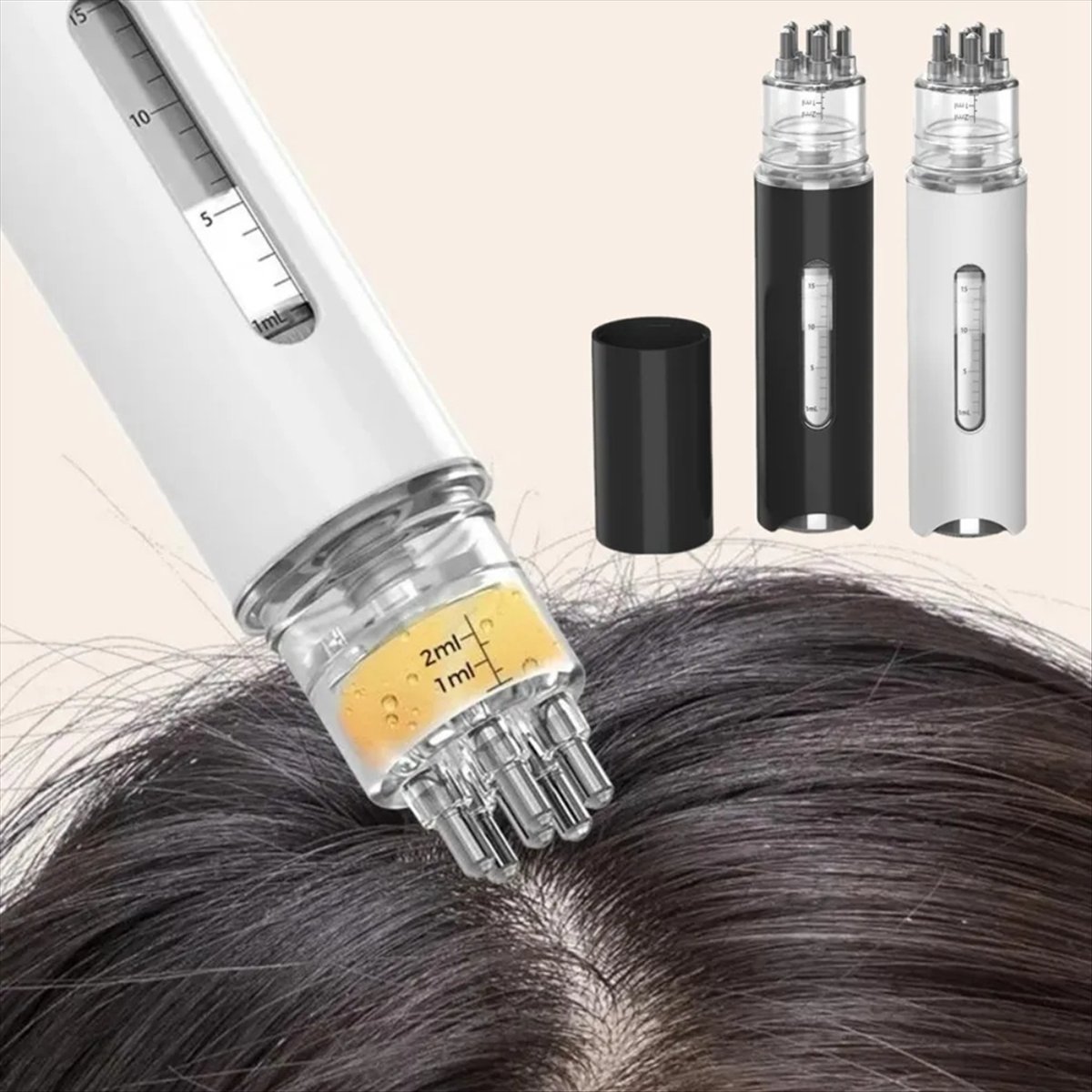 Hair Care - X07A Sisir Cairan Aplikator Kulit Kepala,