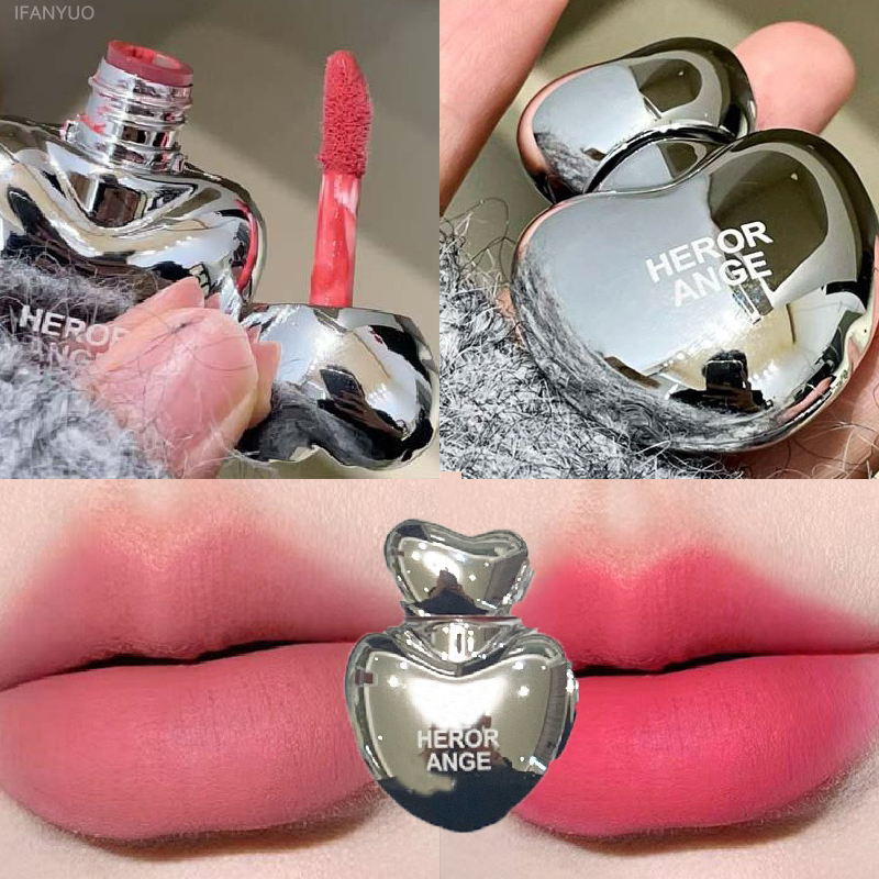 Lipstik Matte Halus Hati Persi - Matte Velvet Lip Tint Long Lasting ulasan dan harga