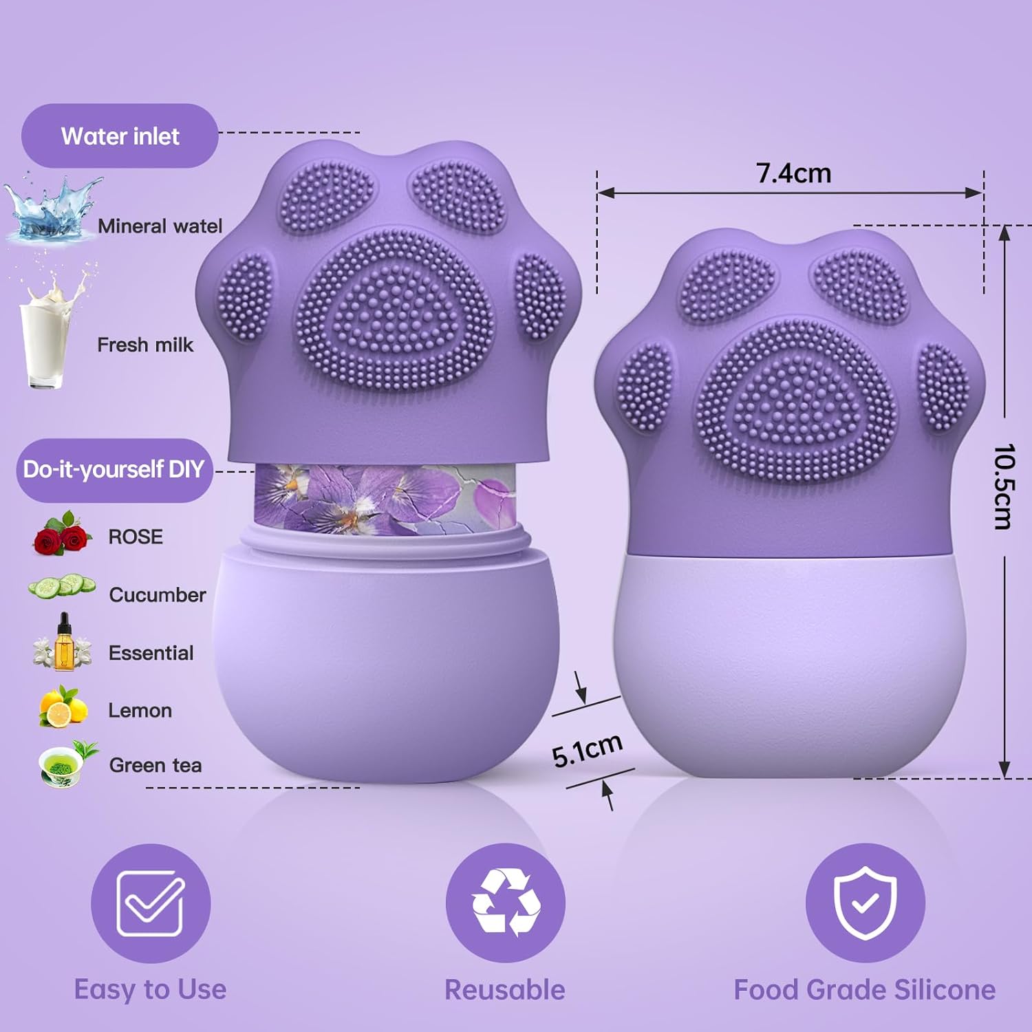 Rol es wajah untuk perawatan k - Face Ice Roller Puffiness ulasan dan harga