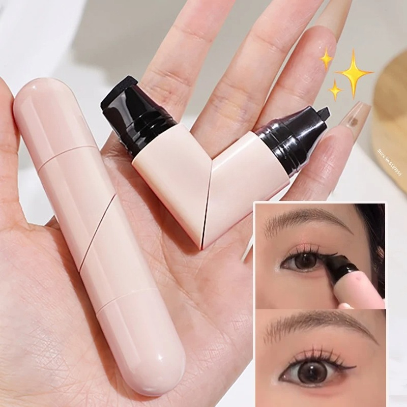 1Pc Stempel Eyeliner Putar Ter - Waterproof Liquid Eyeliner Pen ulasan dan harga