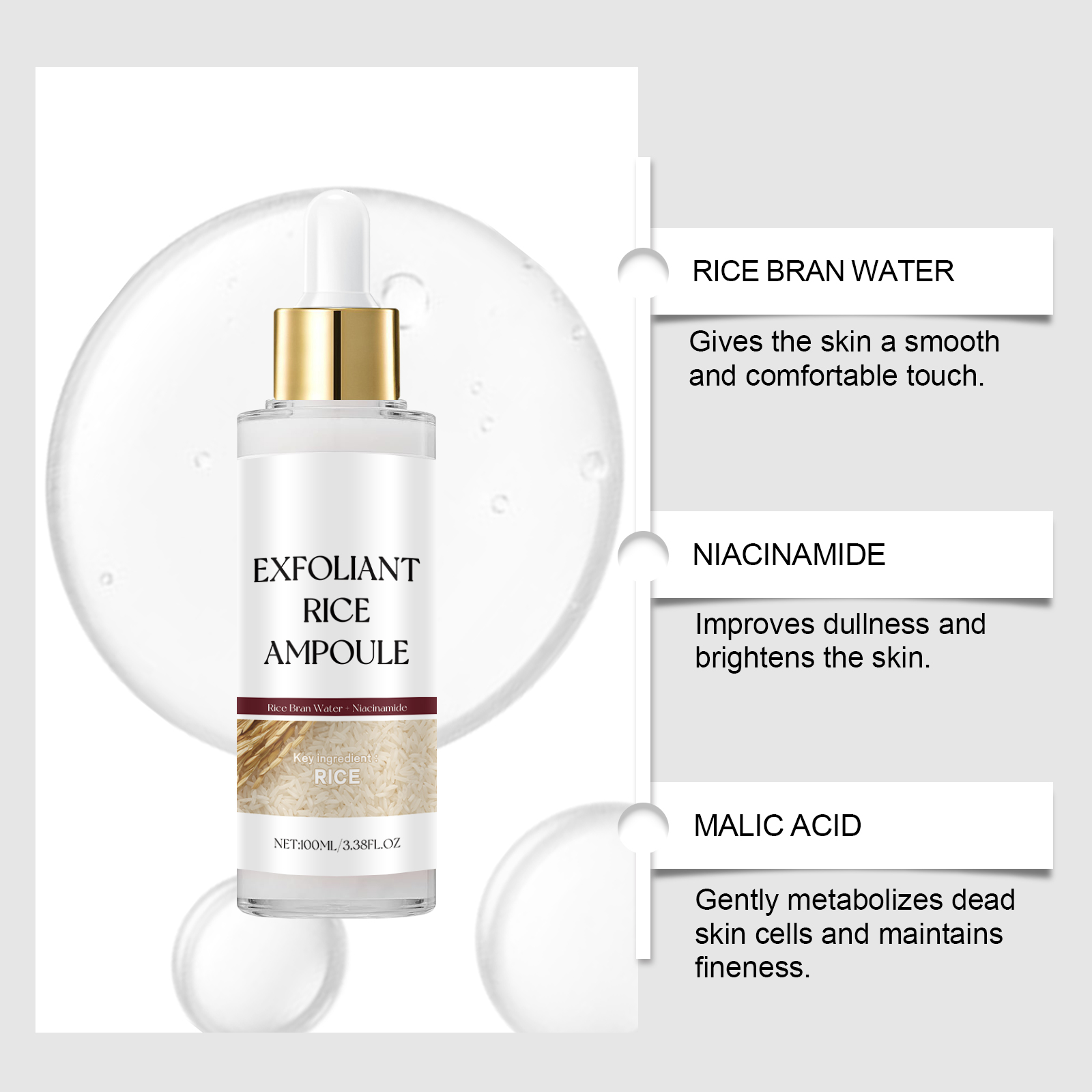 Serum Wajah Ampul Eksfoliasi B - Niacinamide Pore Shrinking Essence ulasan dan harga