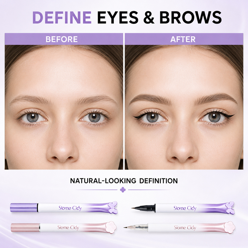 Siome Cidy 4PCS Set Eyeliner C - Waterproof Liquid Eyeliner Pen ulasan dan harga