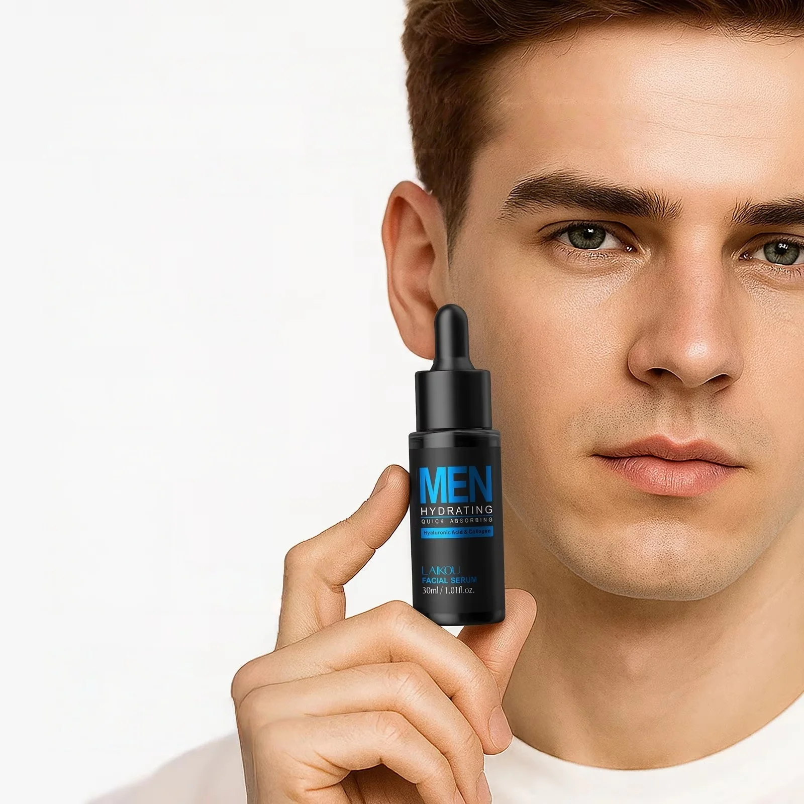 Serum Wajah Pria 30Ml Pengontr - Hyaluronic Acid Facial Serum ulasan dan harga