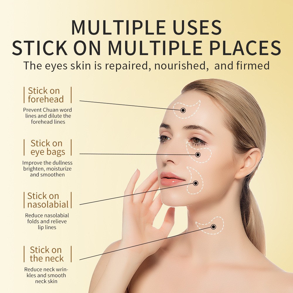 60 Buah Masker Mata Pelembab A - Collagen Under Eye Patches ulasan dan harga