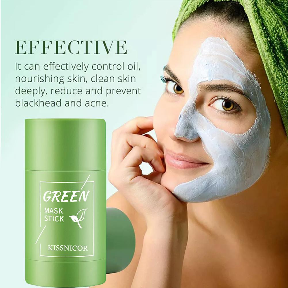 Masker Teh Hijau untuk Wajah,  - Green Tea Cleansing Clay Mask ulasan dan harga