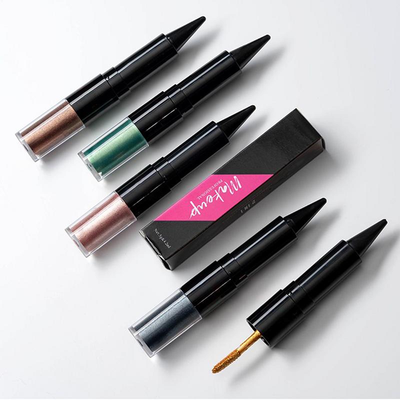 Eyeshadow Cair Warna-warni 2 D - Waterproof Liquid Eyeliner Pen ulasan dan harga