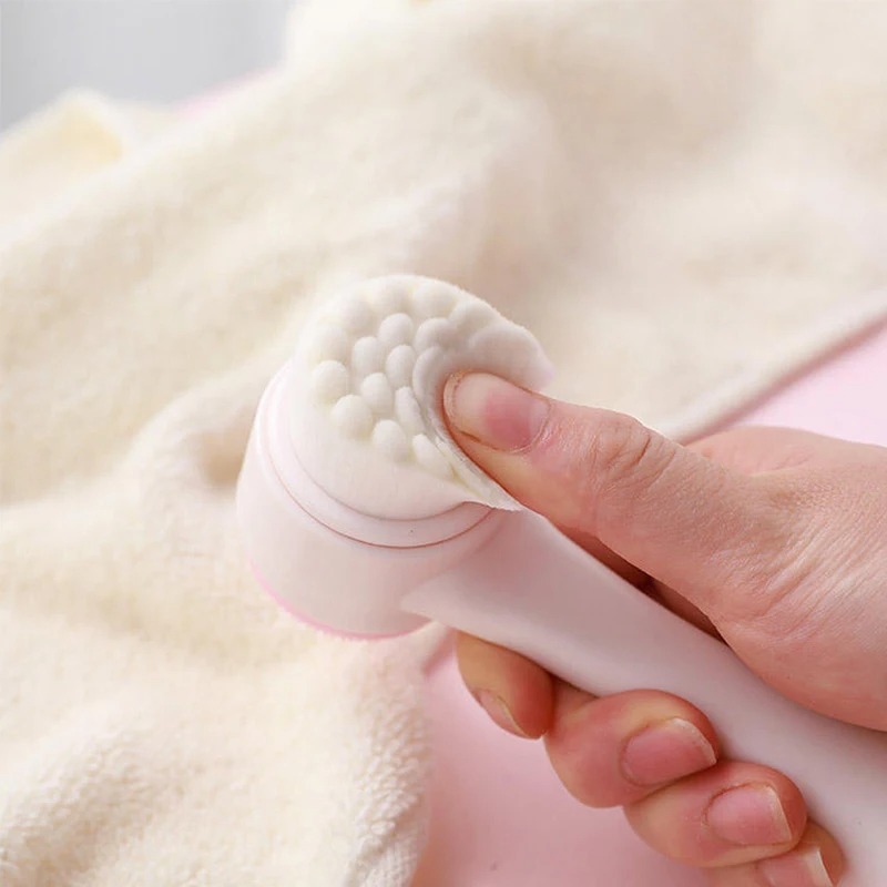 Sikat Pembersih Wajah Manual D - Silicone Face Scrubber Electric ulasan dan harga