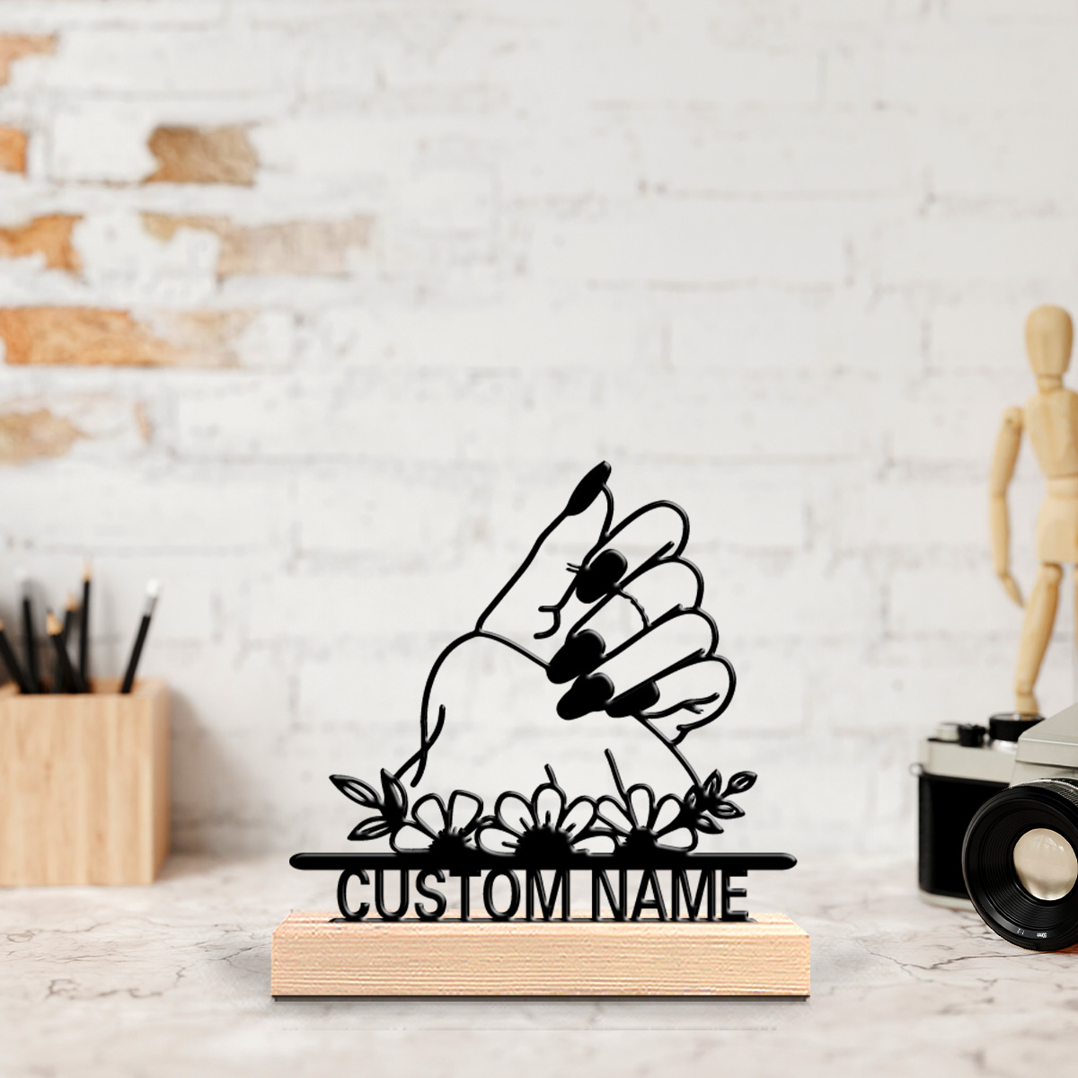 1pc Hiasan Kuku Salon, Patung  - Nail Art ulasan dan harga