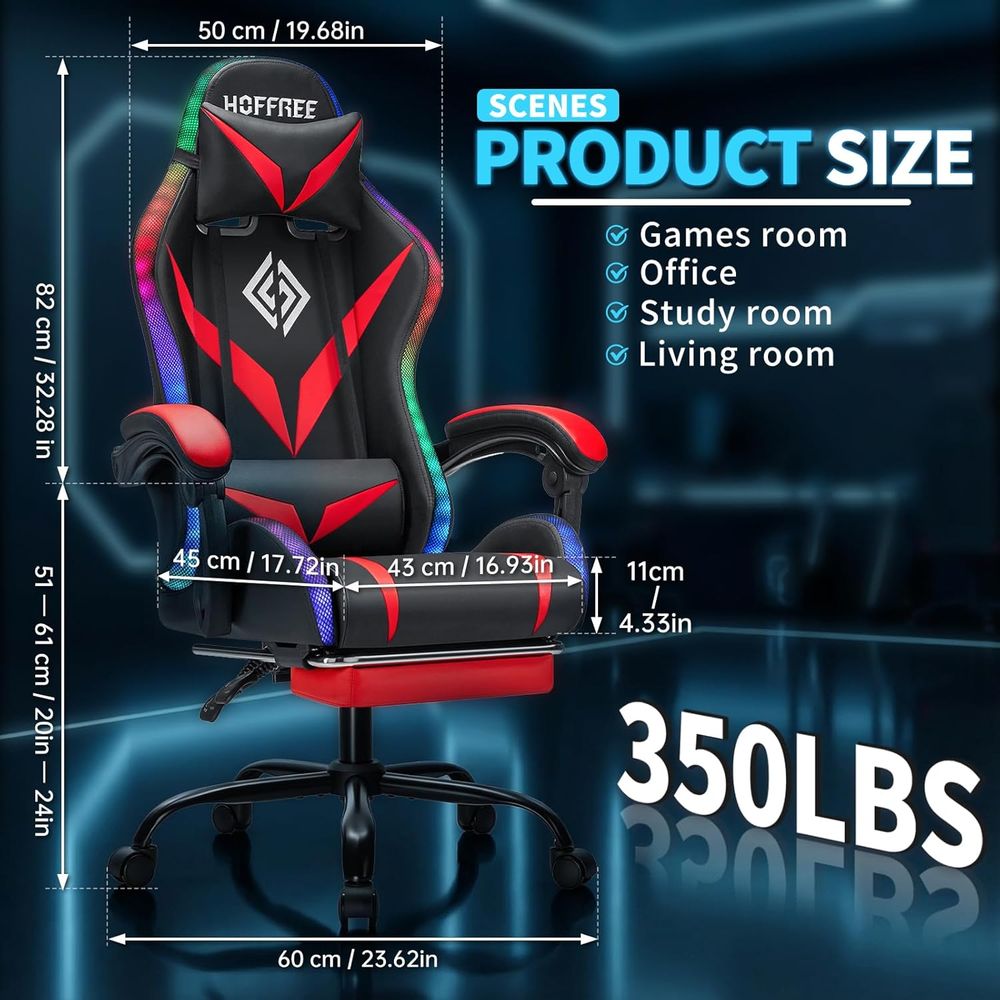 Kursi Gaming Ergonomis Sandara - Massage ulasan dan harga