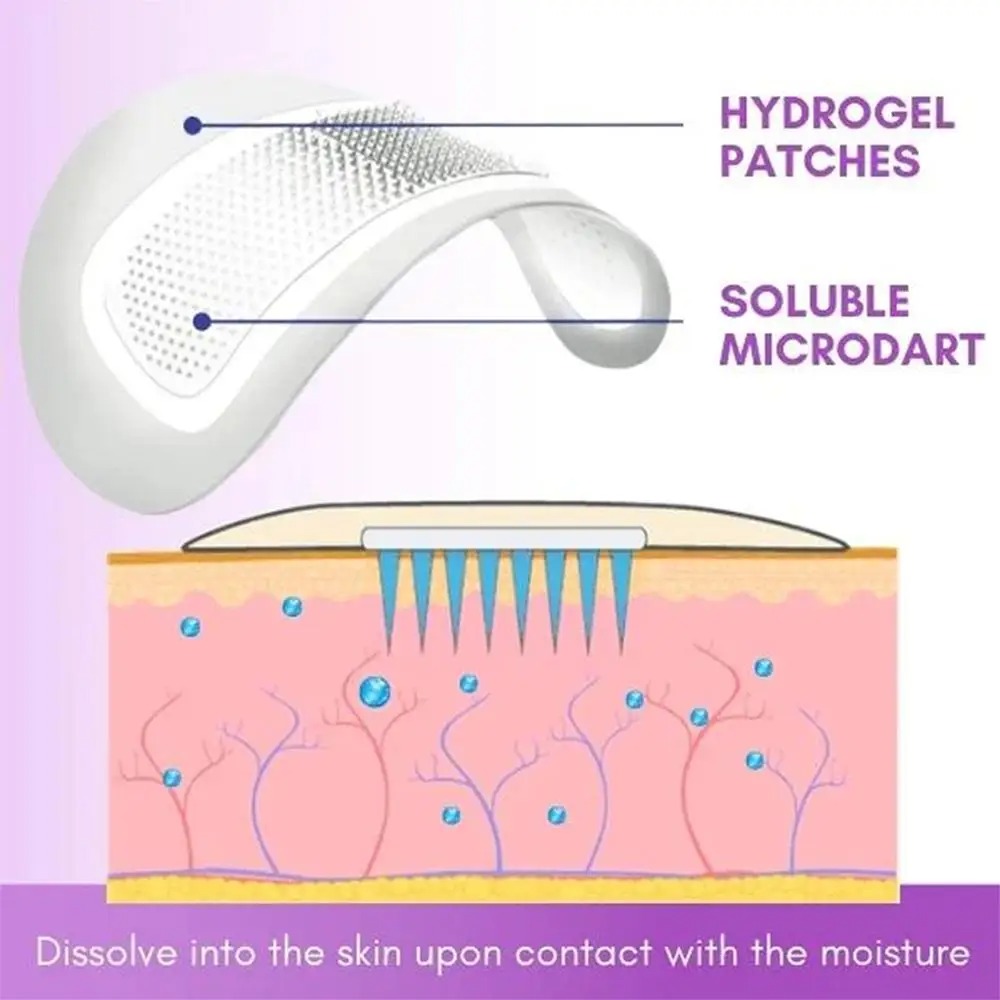 1 pasang Masker Mata jarum mik - Collagen Under Eye Patches ulasan dan harga